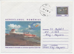 Postal Stationery Romania 1999 Airplane - Avions