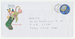 Postal Stationery / PAP France 2002 Christmas Market - Kerstmis