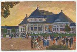 Postal Stationery Bayern 1912 Exhibition Restaurant - Dogs - Ohne Zuordnung