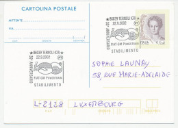 Postcard / Postmark Italy 2002 Car - Fiat - GM - Powertrain - Motor - Voitures
