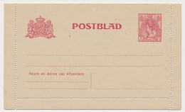 Postblad G. 14 - Postwaardestukken