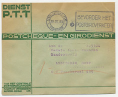 Machinestempel Postgiro Kantoor Den Haag 1935 - Zonder Classificatie