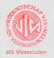 Meter Cover Netherlands 1991 Fish Product Board - Mussels Department - Bergen Op Zoom - Marine Life