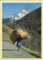 Transport Du Foin Dans Un Village De Montagne (Elizabeth ARRIUS-PARDIES N° D78) Images D'un Temps Qui Passe - Campesinos