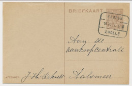 Treinblokstempel : Kampen - Zwolle 5 1923 - Non Classés