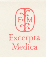 Meter Cover Netherlands 1982 Excerpta Medica - Medical Communications Agency - Other & Unclassified
