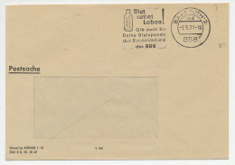 Cover / Postmark Germany 1971 Blood Donor - Transfusion Service - Otros & Sin Clasificación