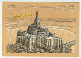 {92076} 50 Manche Le Mont Saint Michel , Versant Ouest - Le Mont Saint Michel