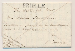 BRIELLE - S Gravenhage 1827 - ...-1852 Voorlopers