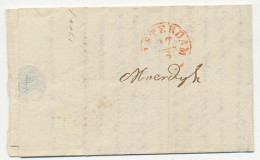 Distributiekantoor Moerdijk - Dordrecht - Amsterdam 1843 - ...-1852 Prephilately