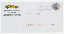 Postal Stationery / PAP France 2000 Car - Ferrari - Voitures