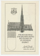 Postal Stationery Austria 1950 Cathedral St. Stephan Vienna - Chiese E Cattedrali
