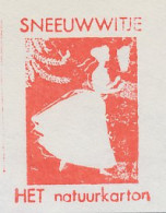 Meter Cover Netherlands 1981 Snow White - Gilze - Cuentos, Fabulas Y Leyendas