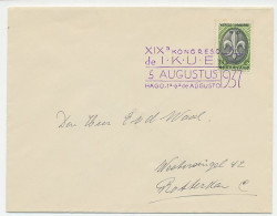 Cover / Postmark Netherlands 1937 I.K.U.E. Esperanto Congress The Hague - Esperánto