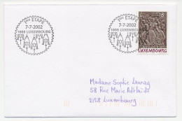 Cover / Postmark Luxembourg 2002 Cycle Race - Tour De France - Sonstige & Ohne Zuordnung