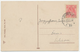 Perfin Verhoeven 356 - K - Amsterdam 1920 - Ohne Zuordnung