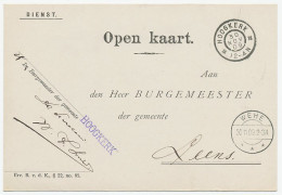 Grootrondstempel Hoogkerk 1909  - Non Classés
