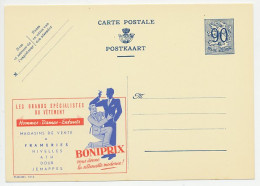 Publibel - Postal Stationery Belgium 1951 Clothing - Smoking - Costumes