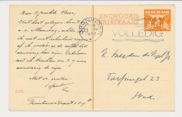 Briefkaart G. 239 A-krt. Locaal Te Groningen 1937 - Postal Stationery