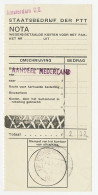 Amsterdam 1952 - Nota - Aandeel Nedrland - Non Classés