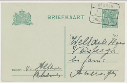 Treinblokstempel : Arnhem - Driebergen C 1919 ( Rhenen ) - Unclassified