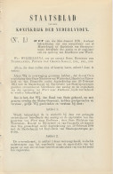 Staatsblad 1905 : Spoorlijn Eindhoven -Weert - Historical Documents