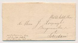 Delfshaven - Schiedam 1842 - Per Diligence - ...-1852 Vorläufer