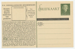 Spoorwegbriefkaart G. NS300 E - Postal Stationery