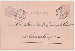 Kleinrondstempel Aalten 1889 - Unclassified