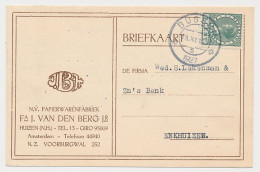 Firma Briefkaart Huizen 1927 - Papierwarenfabriek - Unclassified