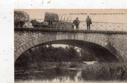 POILLY-SUR-SEREIN PAYSAGE PRIS A TRAVERS UNE ARCHE DU PONT - Autres & Non Classés