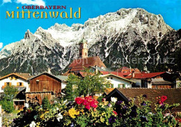 72713081 Mittenwald Bayern Mit Karwendelspitze Mittenwald - Mittenwald