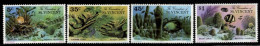 Saint Vincent & Grenadines 1976 Yvert 77-80, Fauna, Reef Corals - MNH - St.-Vincent En De Grenadines