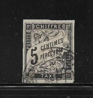 EMISSIONS GENERALE  (  DIV - 595 )   1884   N° YVERT ET TELLIER  N°  5 - Taxe