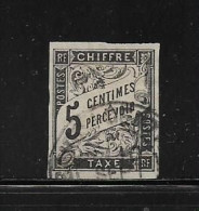 EMISSIONS GENERALE  (  DIV - 595 )   1884   N° YVERT ET TELLIER  N°  5 - Postage Due