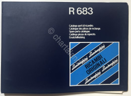 Catalogo Parti Di Ricambi Originali Lamborghini - R 683 - Ed. 1984 - Altri & Non Classificati