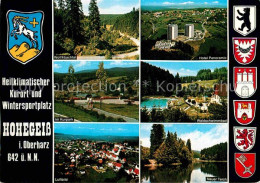 72712955 Hohegeiss Harz Wolfsbachtal Fliegeraufnahme Hotel Panoramic Waldschwimm - Sonstige & Ohne Zuordnung