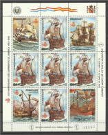 Paraguay 1987, 500th Discovery Of America, Ships, Sheetlet - Paraguay