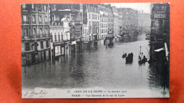 CPA (75) Crue De La Seine. Paris. Vue Générale De La Rue De Lyon.  (7A.898) - Inondations De 1910