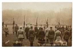 LES FETES A METZ (57) Le 08/12/1918 - MILITAIRES / MILITARIA / WW1 - Metz