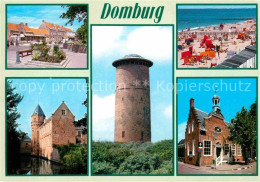 72712917 Domburg Strand Ortspartien Turm Domburg - Other & Unclassified