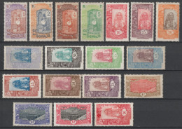 SOMALIS - 1915 - ANNEE COMPLETE YVERT N° 83/100 * MH - COTE = 72 EUR. - Nuovi
