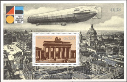 Paraguay 1988, Brandeburg Gate, Zeppelin, BF - Paraguay