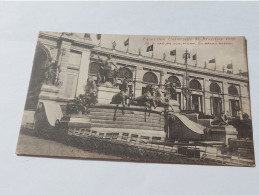 P1 Cp Bruxelles/Exposition Universelle De Bruxelles 1910. Groupe Sculptural Du Grand Bassin. - Exposiciones Universales