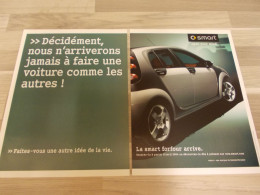 Reclame Advertentie Uit Oud Tijdschrift 2003 - Le Smart Forfour - Advertising