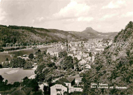 72712336 Bad Schandau Panorama Blick Zum Lilienstein Tafelberg Elbsandsteingebir - Bad Schandau