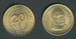 Peru, 20 Centimos 1986, Unzirkuliert - Pérou