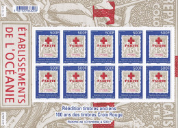 Polynésie N°1094 - Feuille Entière - Neuf ** Sans Charnière - TB - Unused Stamps