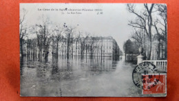 CPA (75) La Crue De La Seine. Paris. La Rue Faber.  (7A.900) - Überschwemmung 1910