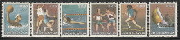 YOUGOSLAVIE- N°1335/40 ** (1972) Jeux Olympiques De Munich - Ongebruikt